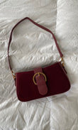 Load image into Gallery viewer, Shae Suede Shoulder Bag