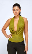 Load image into Gallery viewer, Solana Cowl Neck Top