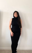 Load image into Gallery viewer, Em Ribbed Turtleneck Maxi