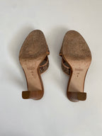 Coach Dede Mini Logo Heeled Mule | US 6.5