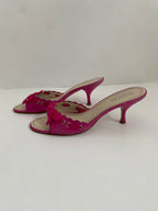 Coach Cyndi Kid Suede Fuchsia | US 10