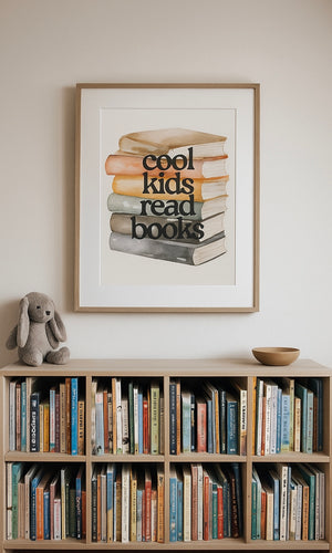 Cool Kids Read Books (Digital Download)