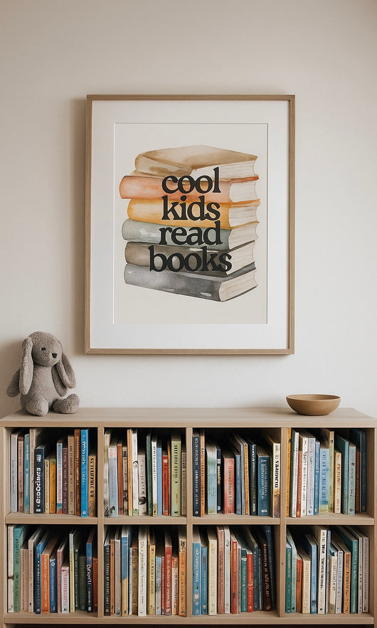 Cool Kids Read Books (Digital Download)