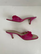 Coach Cyndi Kid Suede Fuchsia | US 10