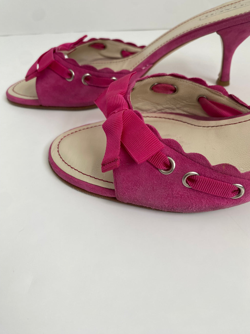 Coach Cyndi Kid Suede Fuchsia | US 10