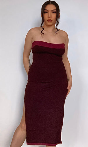 Sugarplum Midi Dress