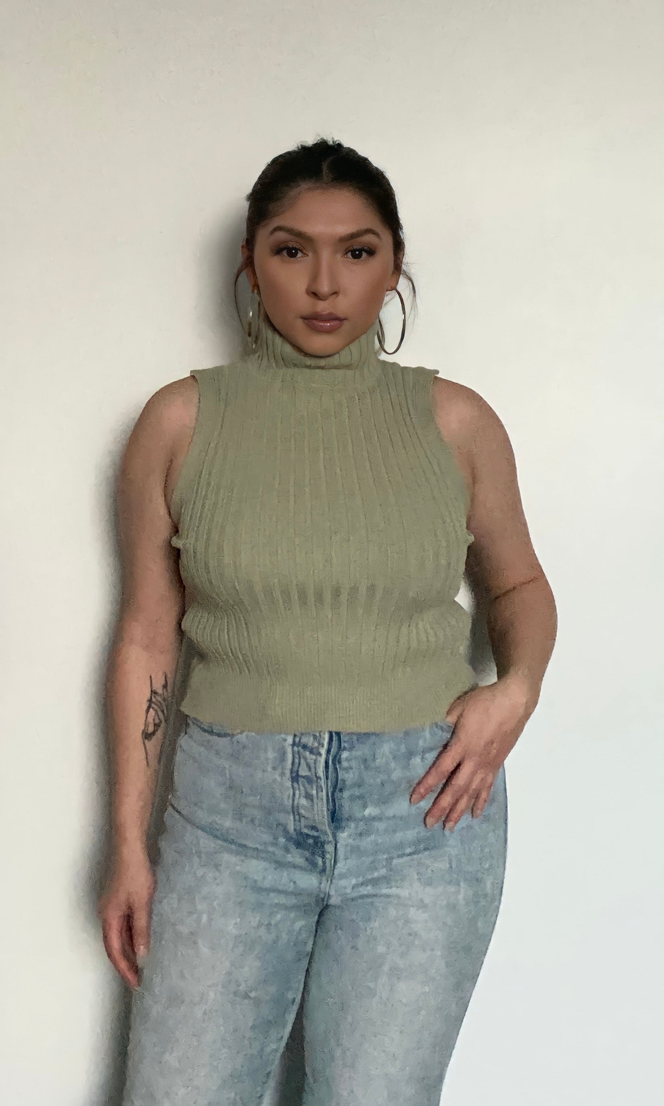 Top de cuello alto Kelis