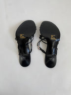 Tommy Hilfiger Y2K Black Floral Mule | US 5.5
