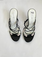 Tommy Hilfiger Y2K Black Floral Mule | US 5.5