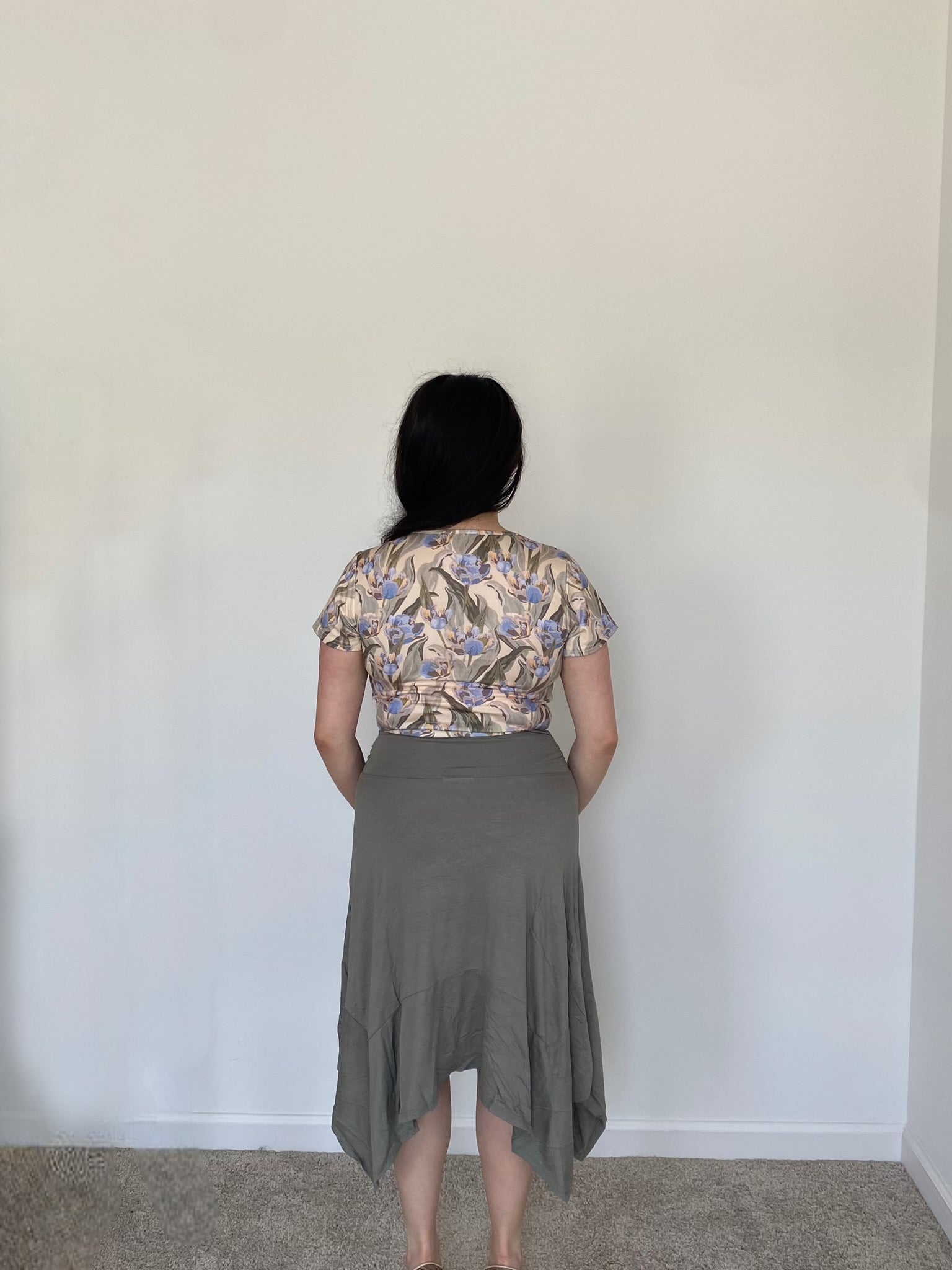 Suri Handkerchief Midi Skirt