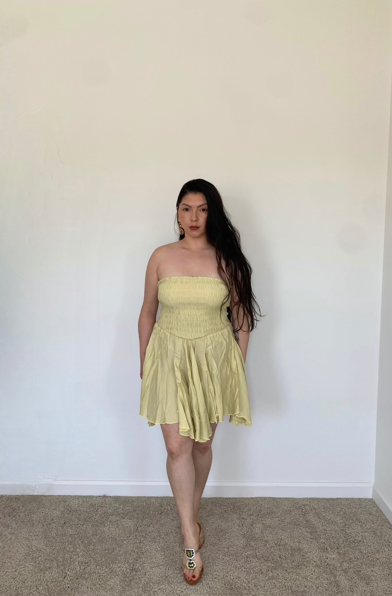 Umi Smocked Tube Top/Mini Dress