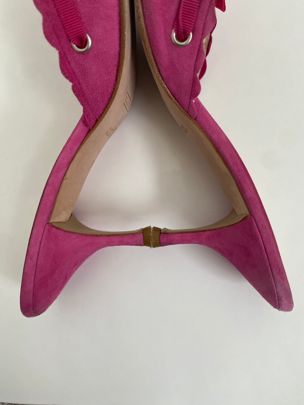 Coach Cyndi Kid Suede Fuchsia | US 10