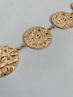 Gold Disc Chain Belt