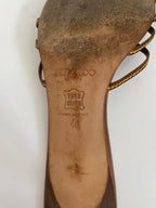Jimmy Choo Brown Kitten Heel Mule EU 40 | US 10