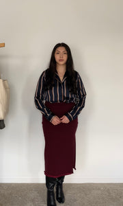 Jane Satin Blouse