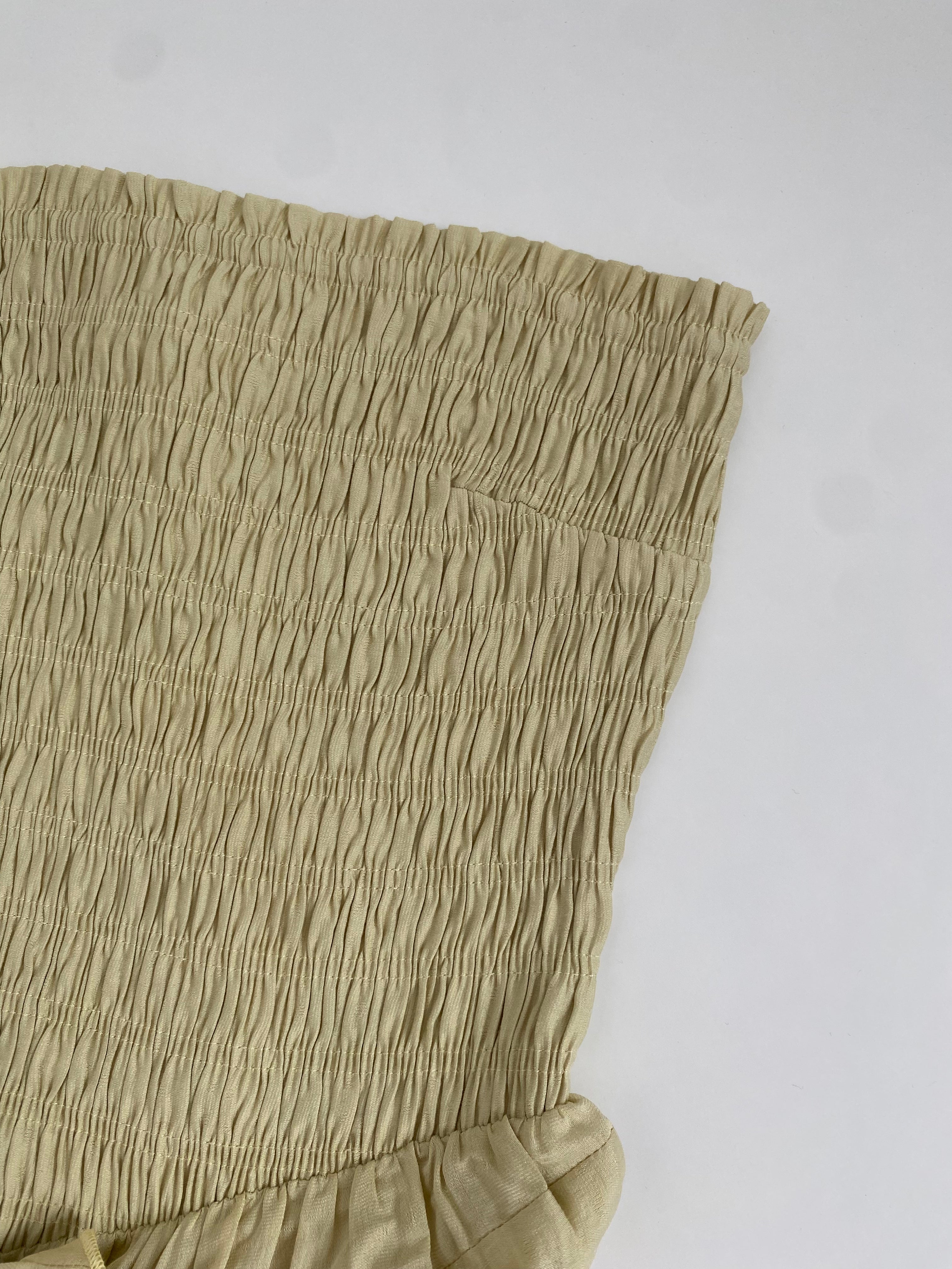 Umi Smocked Tube Top/Mini Dress