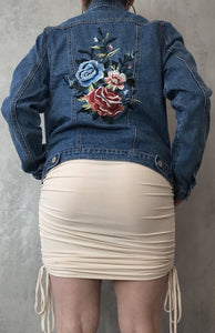 Las Rosas Denim Jacket